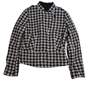 Banana Republic Tweed Houndstooth Jacket Size XS